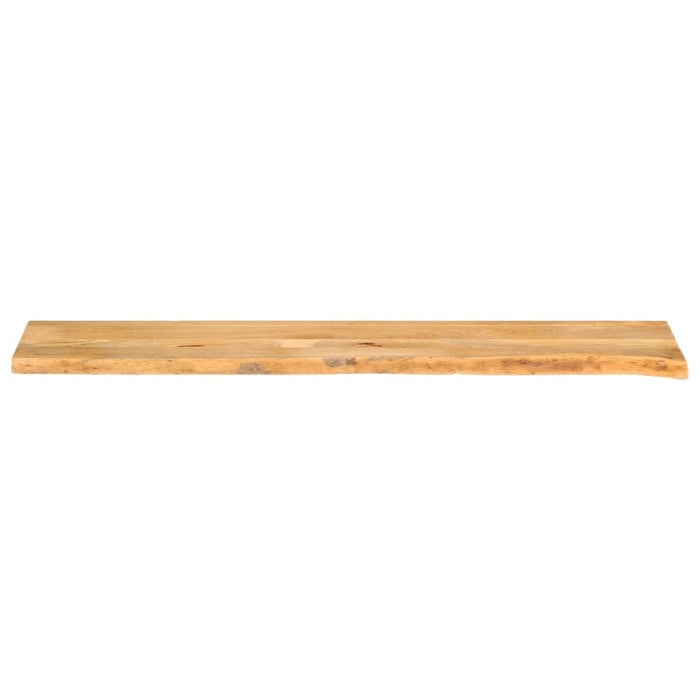 Blat de masă contur organic 140x20x3,8 cm lemn masiv de mango WALTI