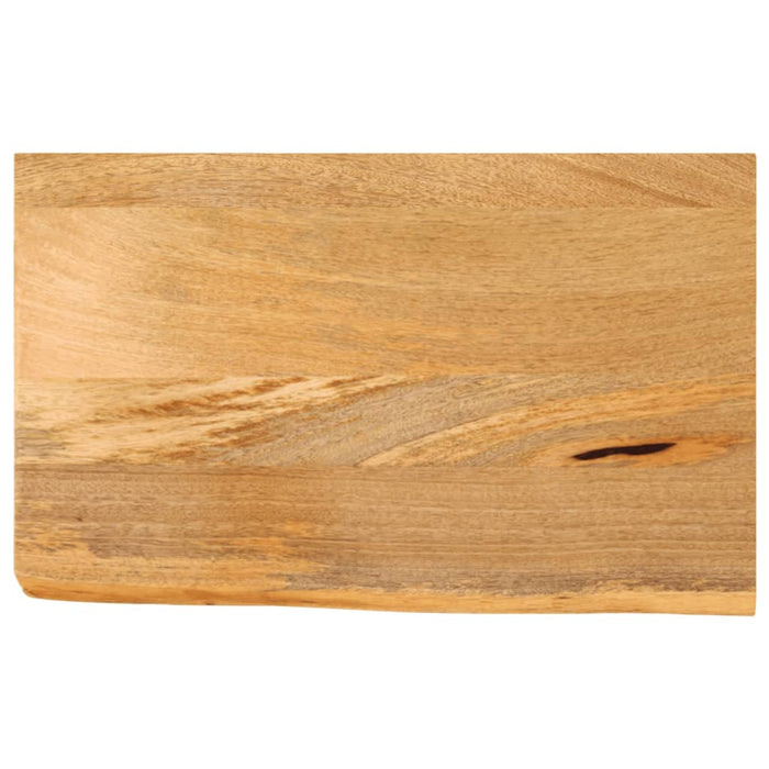Blat de masă contur organic 50x30x3,8 cm lemn masiv de mango WALTI