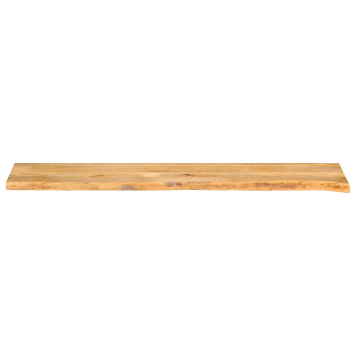 Blat de masă contur organic 140x30x3,8 cm lemn masiv de mango WALTI