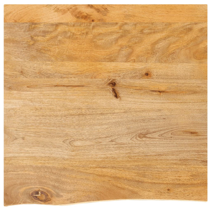 Blat de masă contur organic 60x60x3,8 cm lemn masiv de mango WALTI