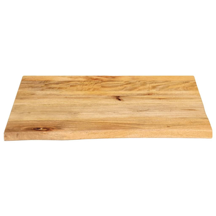 Blat de masă contur organic 60x60x3,8 cm lemn masiv de mango WALTI