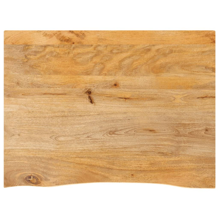 Blat de masă contur organic 90x60x3,8 cm lemn masiv de mango WALTI