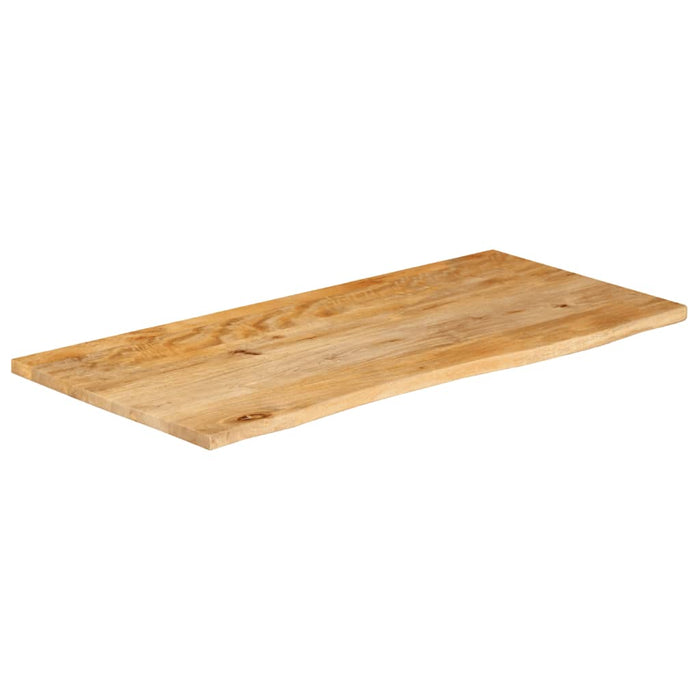 Blat de masă contur organic 110x60x3,8 cm lemn masiv de mango - WALTI WALTI