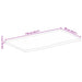 Blat de masă contur organic 110x60x3,8 cm lemn masiv de mango - WALTI WALTI