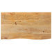 Blat de masă contur organic 120x60x3,8 cm lemn masiv de mango - WALTI WALTI