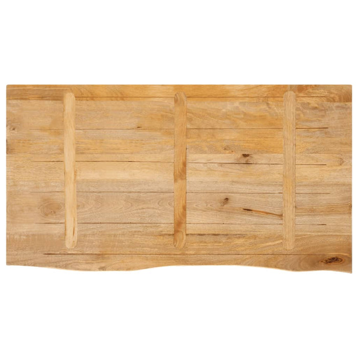 Blat de masă contur organic 120x60x3,8 cm lemn masiv de mango - WALTI WALTI