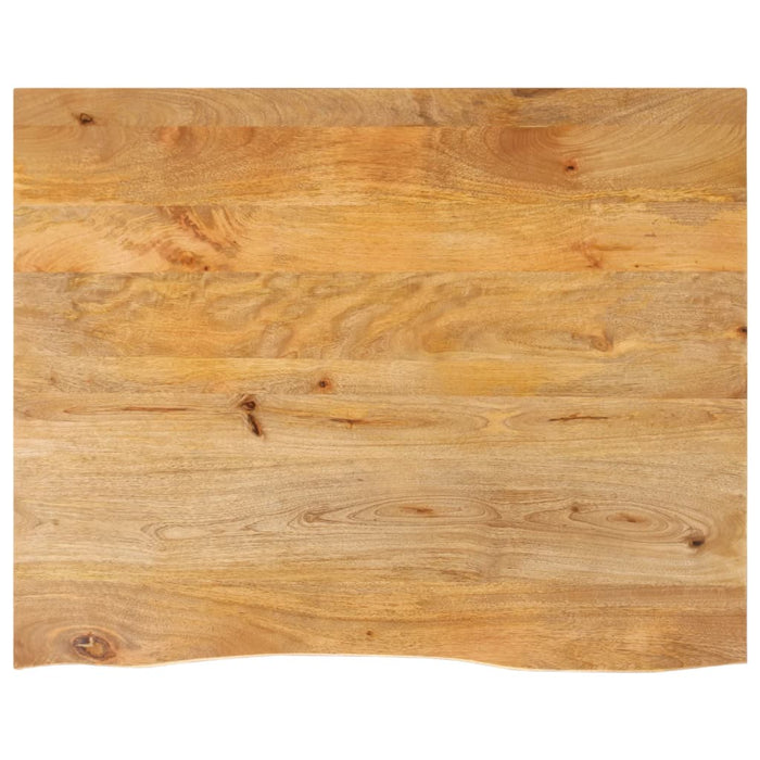 Blat de masă contur organic 90x80x3,8 cm lemn masiv de mango - WALTI WALTI