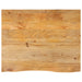 Blat de masă contur organic 90x80x3,8 cm lemn masiv de mango - WALTI WALTI