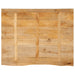 Blat de masă contur organic 90x80x3,8 cm lemn masiv de mango - WALTI WALTI