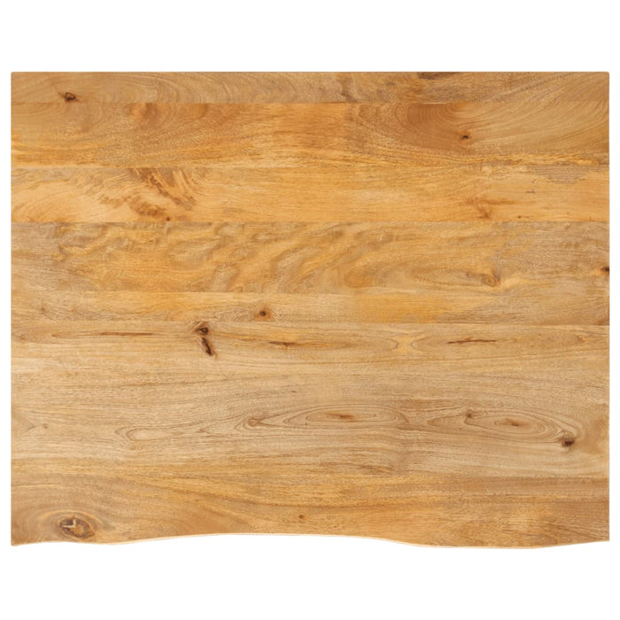 Blat de masă contur organic 100x80x3,8 cm lemn masiv de mango - WALTI WALTI