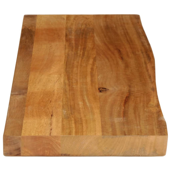 Blat de masă contur organic 100x30x2,5 cm lemn masiv de mango - WALTI WALTI