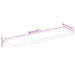 Blat de masă contur organic 100x30x2,5 cm lemn masiv de mango - WALTI WALTI