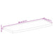 Blat de masă contur organic 80x40x2,5 cm lemn masiv de mango - WALTI WALTI