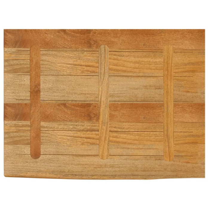 Blat de masă contur organic 90x60x2,5 cm lemn masiv de mango - WALTI WALTI