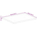 Blat de masă contur organic 90x60x2,5 cm lemn masiv de mango - WALTI WALTI