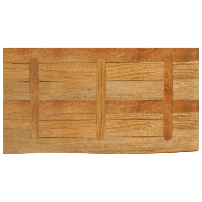 Blat de masă contur organic 110x60x2,5 cm lemn masiv de mango WALTI