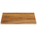 Blat de masă contur organic 80x80x2,5 cm lemn masiv de mango - WALTI WALTI