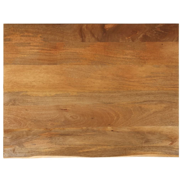 Blat de masă contur organic 100x80x2,5 cm lemn masiv de mango - WALTI WALTI