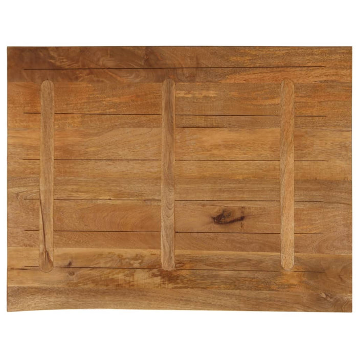 Blat de masă contur organic 110x80x2,5 cm lemn masiv de mango - WALTI WALTI
