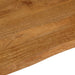 Blat de masă contur organic 110x80x2,5 cm lemn masiv de mango - WALTI WALTI