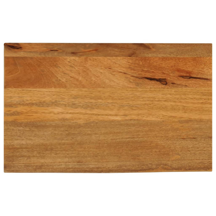 Blat de masă contur organic 40x20x3,8 cm lemn masiv de mango WALTI