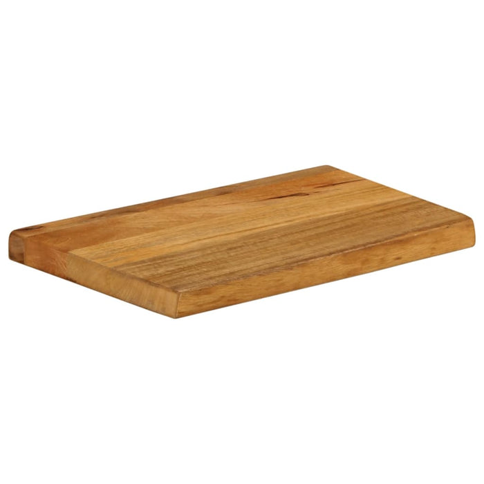 Blat de masă contur organic 40x20x3,8 cm lemn masiv de mango WALTI