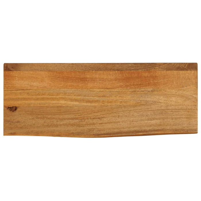 Blat de masă contur organic 90x20x3,8 cm lemn masiv de mango - WALTI WALTI