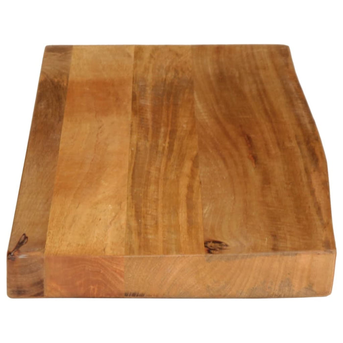 Blat de masă contur organic 90x20x3,8 cm lemn masiv de mango - WALTI WALTI