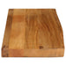 Blat de masă contur organic 90x20x3,8 cm lemn masiv de mango - WALTI WALTI