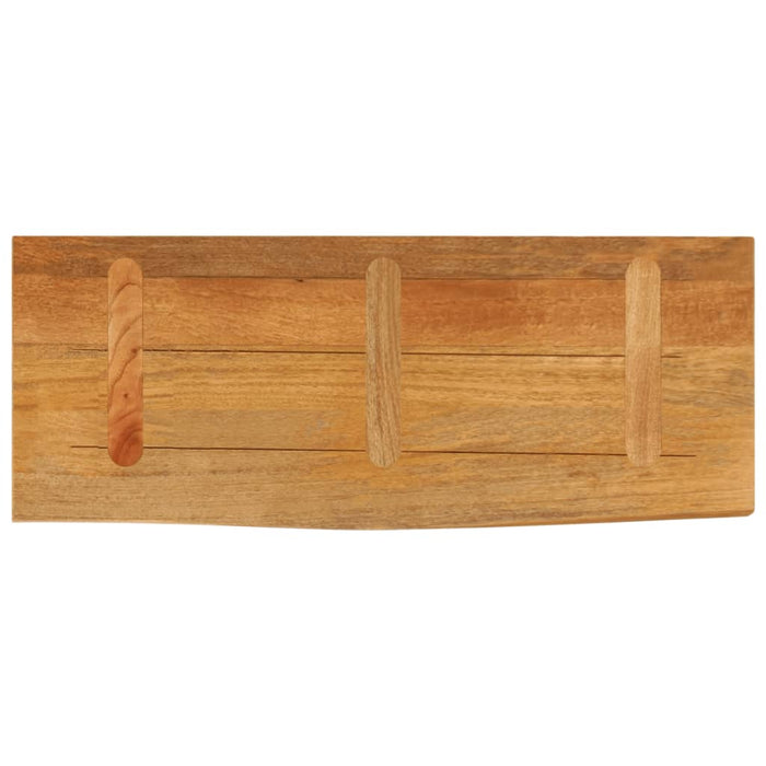 Blat de masă contur organic 90x20x3,8 cm lemn masiv de mango - WALTI WALTI