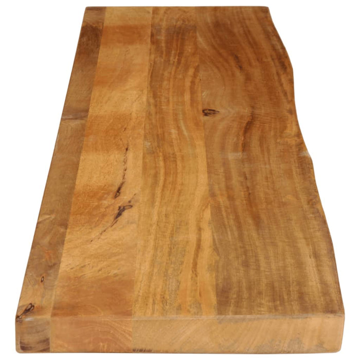 Blat de masă contur organic 180x20x3,8 cm lemn masiv de mango - WALTI WALTI