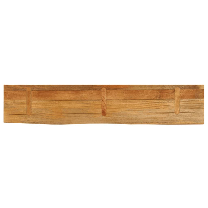 Blat de masă contur organic 180x20x3,8 cm lemn masiv de mango - WALTI WALTI