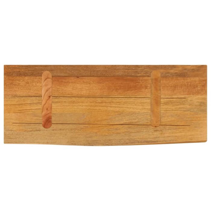 Blat de masă contur organic 70x30x3,8 cm lemn masiv de mango - WALTI WALTI