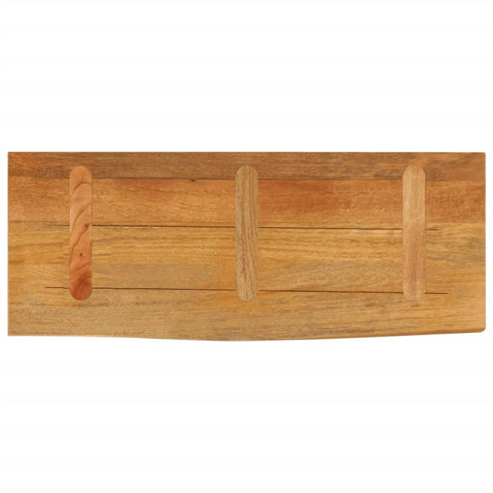 Blat de masă contur organic 90x30x3,8 cm lemn masiv de mango - WALTI WALTI