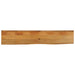 Blat de masă contur organic 180x40x3,8 cm lemn masiv de mango - WALTI WALTI
