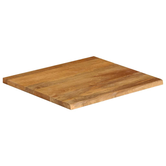 Blat de masă contur organic 60x60x3,8 cm lemn masiv de mango WALTI