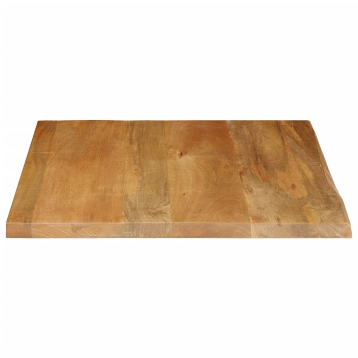 Blat de masă contur organic 60x60x3,8 cm lemn masiv de mango WALTI
