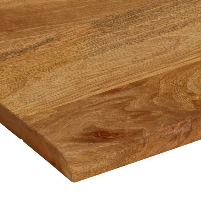 Blat de masă contur organic 60x60x3,8 cm lemn masiv de mango WALTI