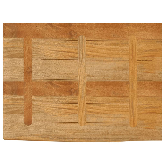 Blat de masă contur organic 90x60x3,8 cm lemn masiv de mango - WALTI WALTI