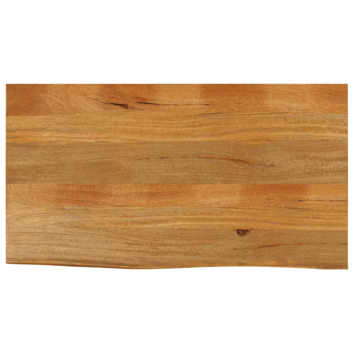 Blat de masă contur organic 110x60x3,8 cm lemn masiv de mango WALTI