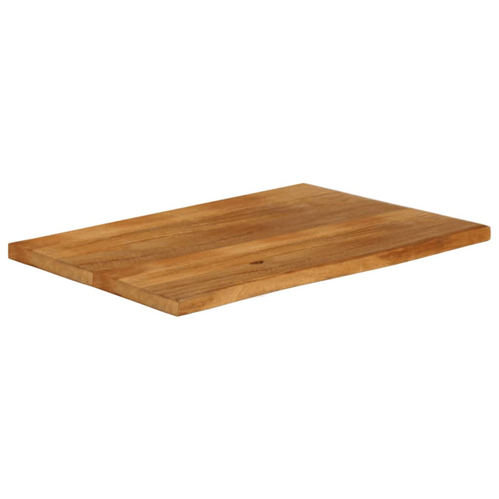 Blat de masă contur organic 110x60x3,8 cm lemn masiv de mango WALTI