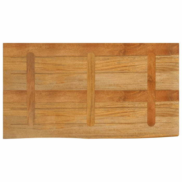 Blat de masă contur organic 110x60x3,8 cm lemn masiv de mango WALTI