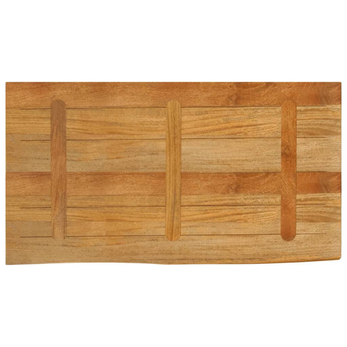 Blat de masă contur organic 120x60x3,8 cm lemn masiv de mango - WALTI WALTI