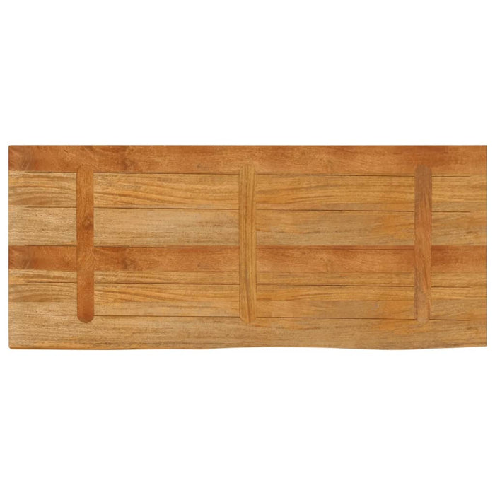 Blat de masă contur organic 140x60x3,8 cm lemn masiv de mango WALTI