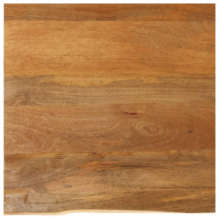 Blat de masă contur organic 80x80x3,8 cm lemn masiv de mango - WALTI WALTI
