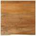 Blat de masă contur organic 80x80x3,8 cm lemn masiv de mango - WALTI WALTI
