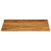 Blat de masă contur organic 100x80x3,8 cm lemn masiv de mango - WALTI WALTI