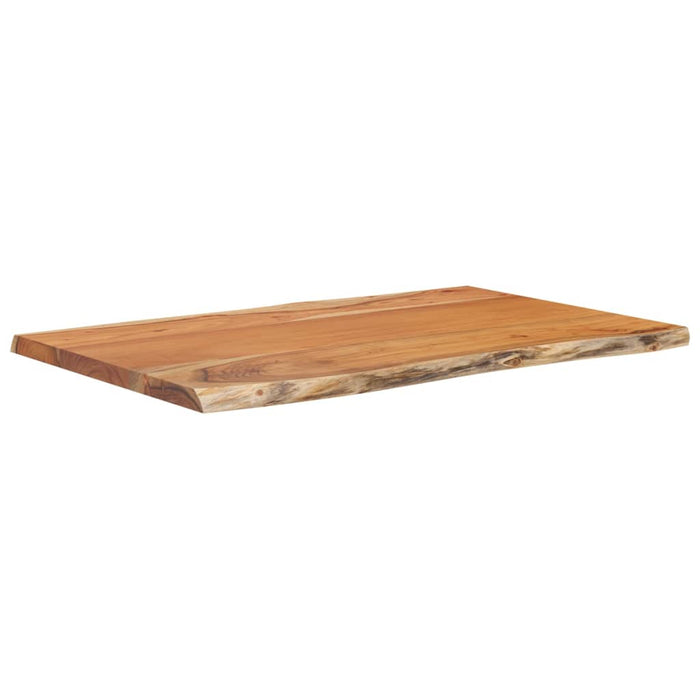Blat masă 60x40x2,5 cm dreptunghiular lemn acacia margine vie - WALTI WALTI