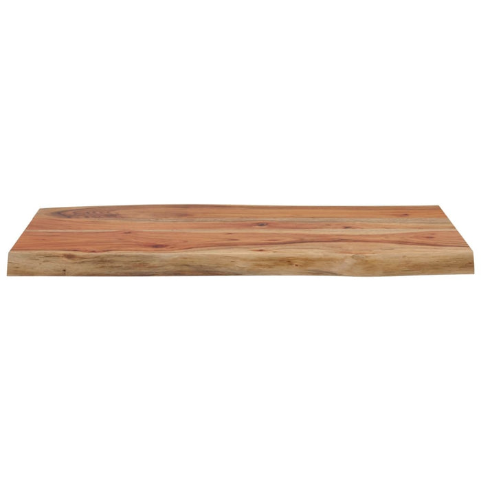 Blat masă 70x40x2,5 cm dreptunghiular lemn acacia margine vie - WALTI WALTI