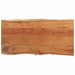 Blat masă 80x40x2,5 cm dreptunghiular lemn acacia margine vie - WALTI WALTI